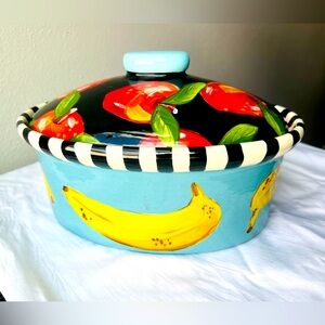 Vintage Droll Designs casserole dish